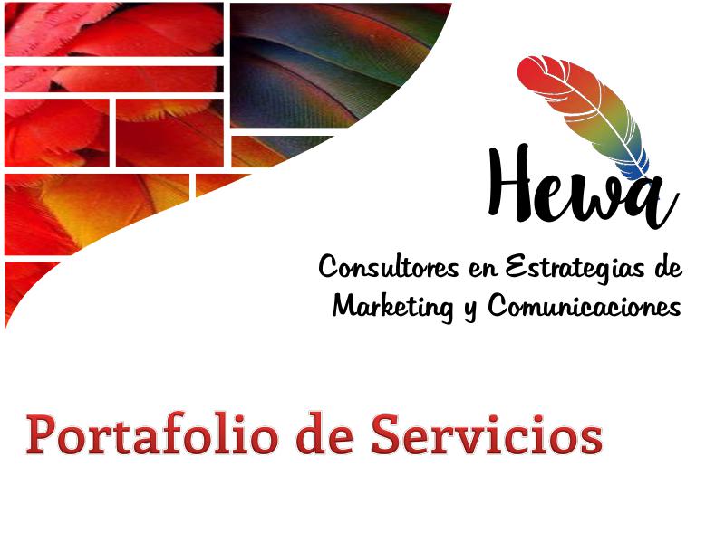 Propuesta de servicios Presentación de nuestros servicios