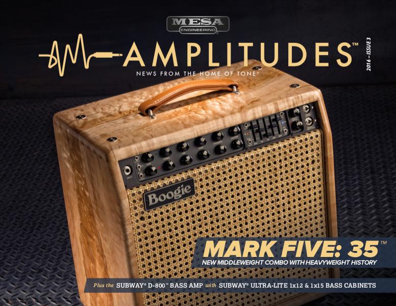 MESA/Boogie® Amplitudes™ ISSUE 3