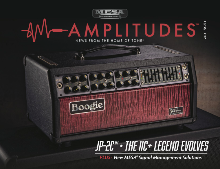 MESA/Boogie® Amplitudes™ ISSUE 4