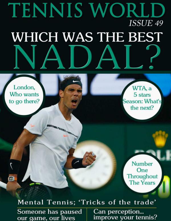 Tennis world en n 49 Tennis World issue 49