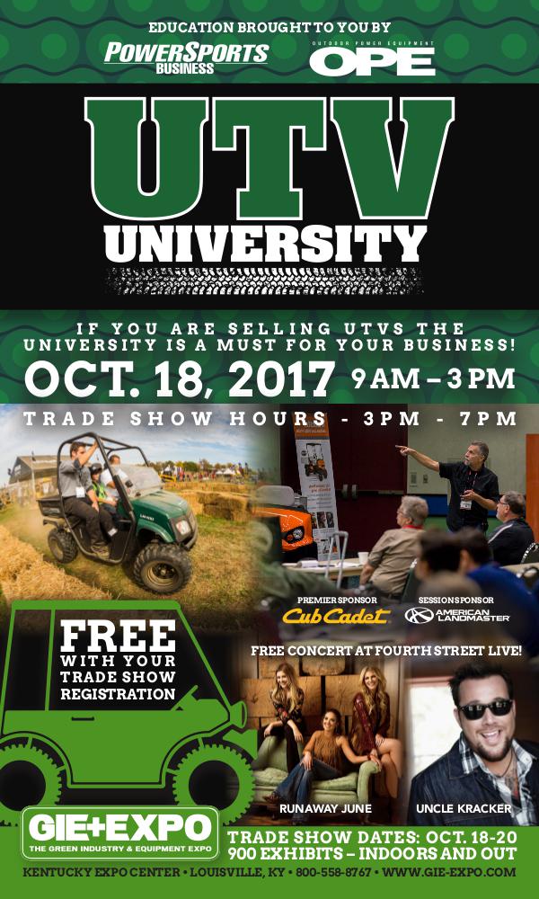 UTV University 2017