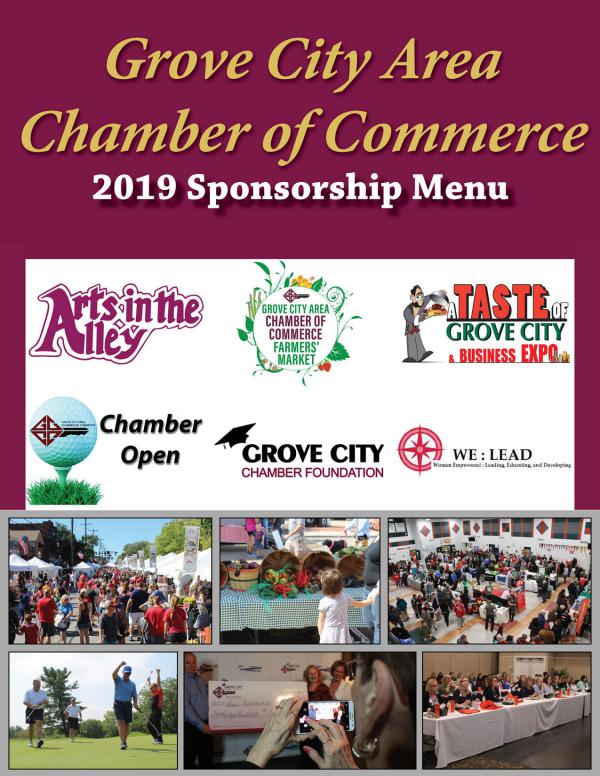 Chamber Business Connection 2019 Sponsorship Menu