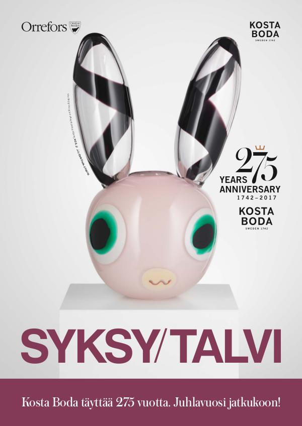 New Wave Finland Orrefors KostaBoda Syksy / Talvi 2017