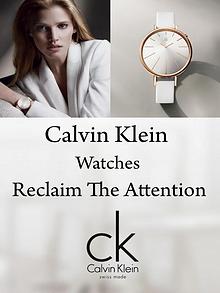 Calvin Klein Watches - Reclaim The Attention