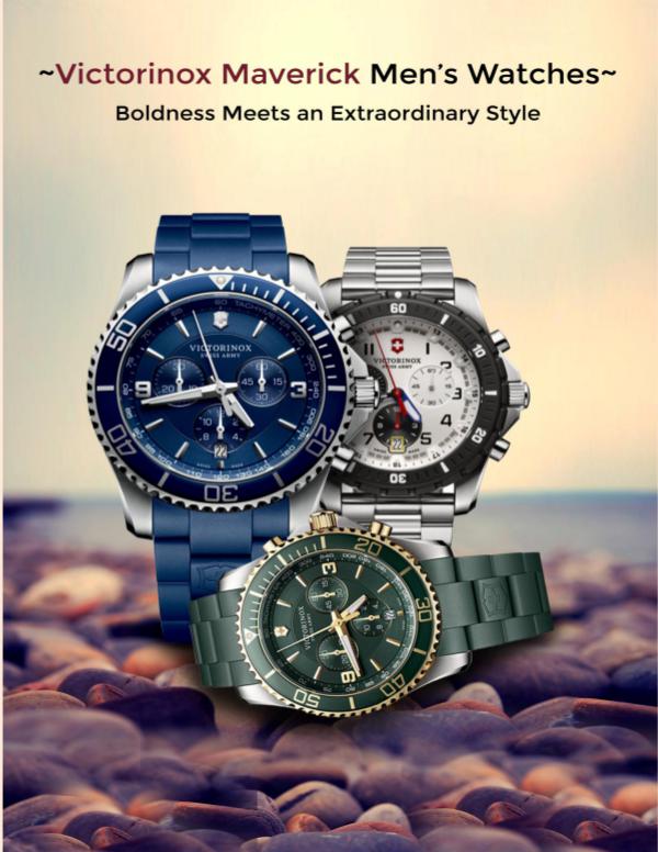 Victorinox Maverick – Boldness Meets an Extraordinary Style Boldness Meets an Extraordinary Style