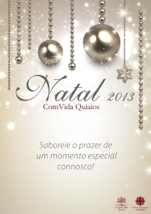 ComVida Quiaios - Natal 2013 Menu