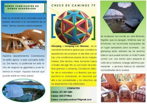 GLAMPING CONCEPTO TURÍSTICO brochure cruce ultima ver