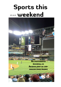 Az weekend sports Vol 1 No. 1