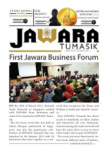 JAWARA Tumasik Newsletter