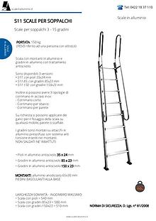 Scale in alluminio