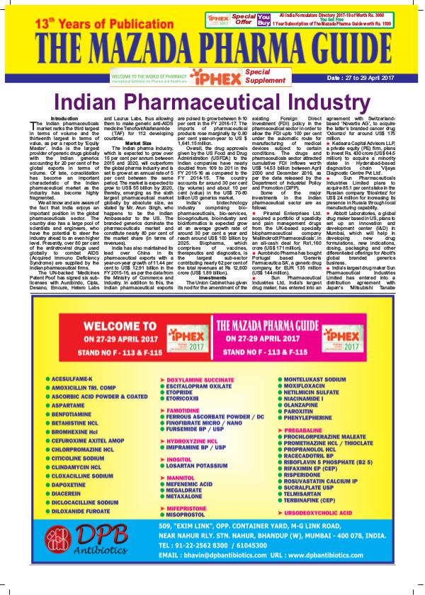 Special Supplement iPHEX 2017 Special Supplement