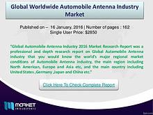 Global Airport Infrastructure  Market Analysis 2016 to 2021