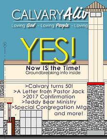 Calvary Alive Newsletter