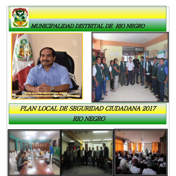 PLAN DE SEGURIDAD CIUDADANA RIO NEGRO SEGURIDA CIUDADANA