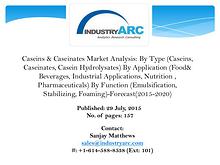 Caseins and Caseinates Market: dominated by North America even in the