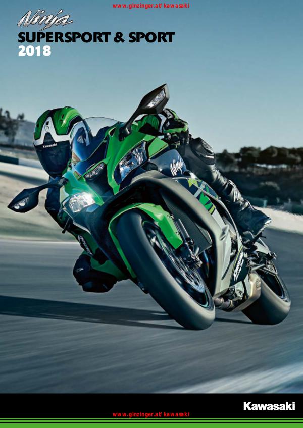 Kawasaki Kataloge Kawasaki Supersport 2018