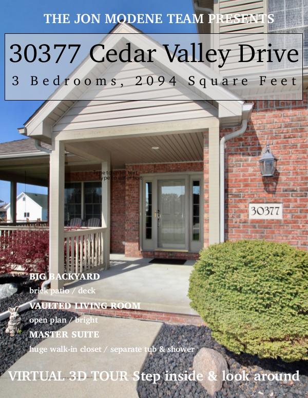 30377 Cedar Valley Drive, Northwood