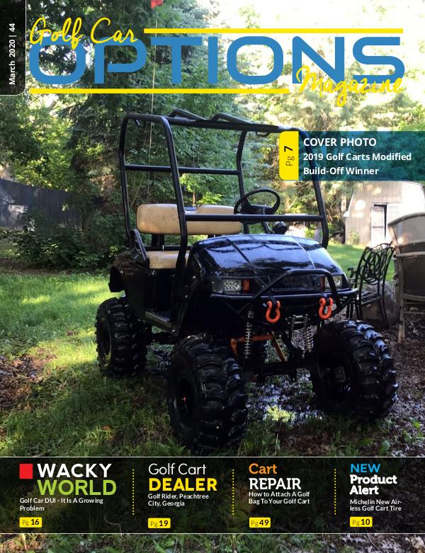 Golf Car Options Magazine March 2020 GCOptions Mar20 MAGZTER