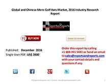 Industry Report on Mens Golf Hats Market