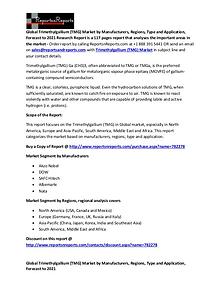 Trimethylgallium (TMG) Market Global Analysis Report