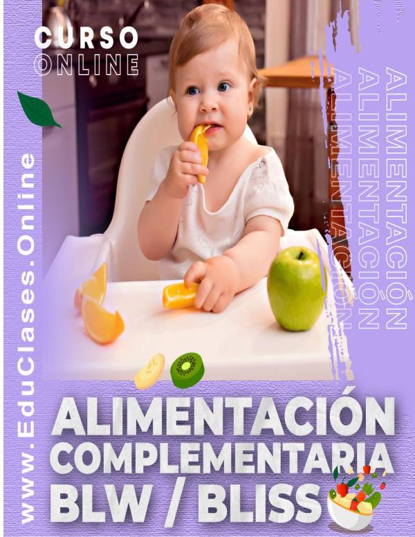 Alimentación Complementaria BLW / BLISS Pdf Gratis 2023