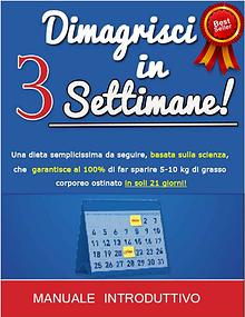 Dimagrisci in 3 Settimane Manuale Dietetico Pdf