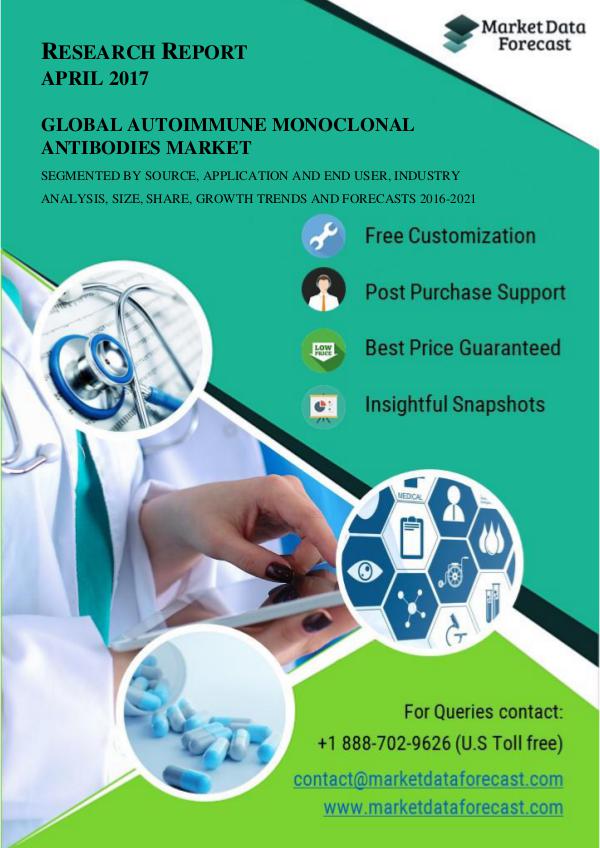 Emerging Market and Trends in Global Autoimmune Monoclonal Antibodies April.2017