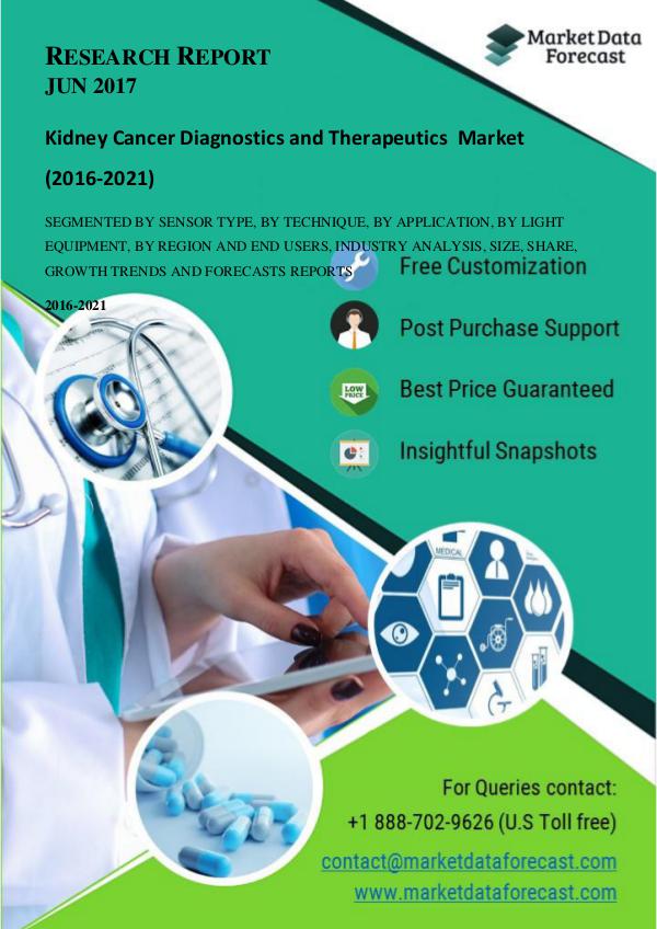 Kidney Cancer Diagnostics and Therapeutics  market is poised to reach Kidney Cancer Diagnostics and Therapeutics  market