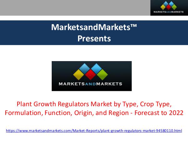 Plant Growth Regulators Market