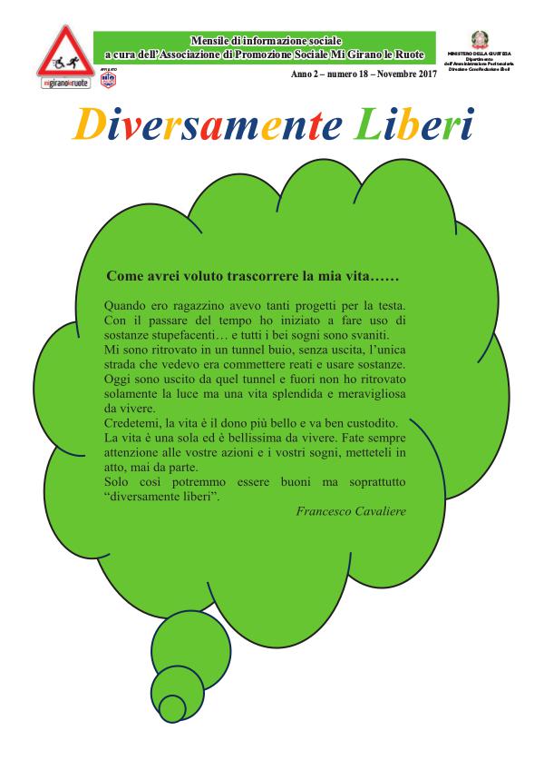 Diversamente Liberi N. 18 NOVEMBRE 2017