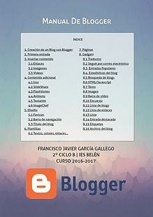 Actividad - Blogger 