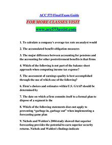 ACC 573 ASSIST Learn by Doing/acc573assist.com