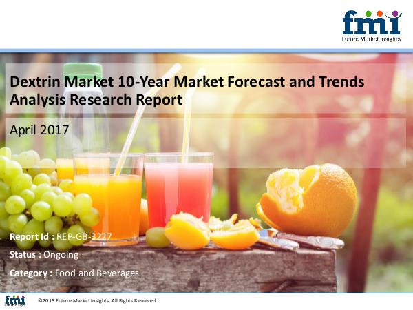 FMI Dextrin Market Growth and Forecast 2017-2027