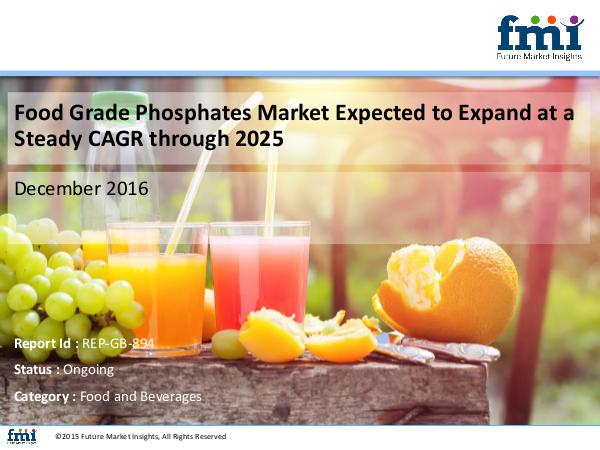 FMI Food Grade Phosphates Market size and forecast, 20