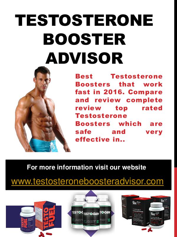 Best Testosterone Booster