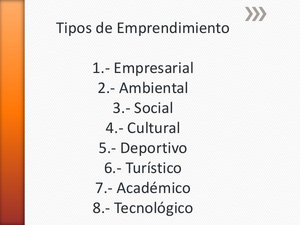 TIPOS DE EMPRENDIMIENTO 1