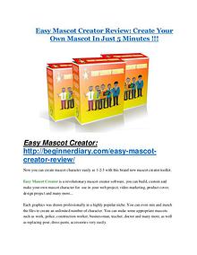 Easy Mascot Creator Review – (Truth) of Easy Mascot Creator and Bonus