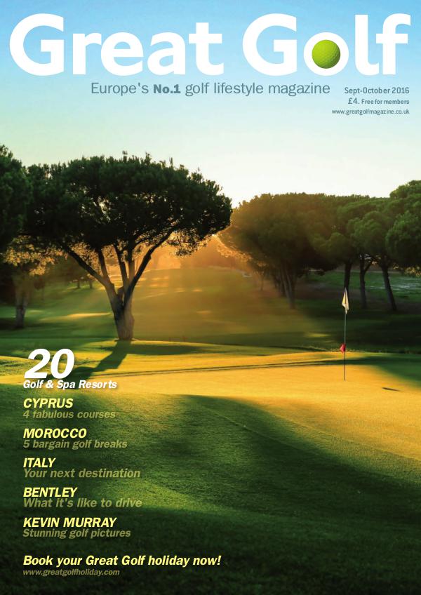 Great Golf Magazine Sep/Oct 2017 September October 2017