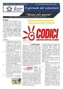 IL GIORNALE DEL VOLONTARIO