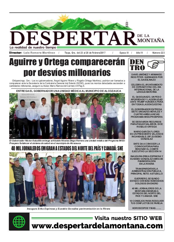 Despertar de la Montaña Edición 223