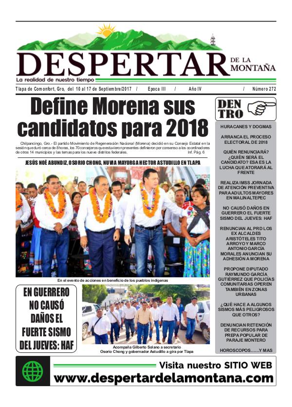 Despertar de la Montaña Edición 272