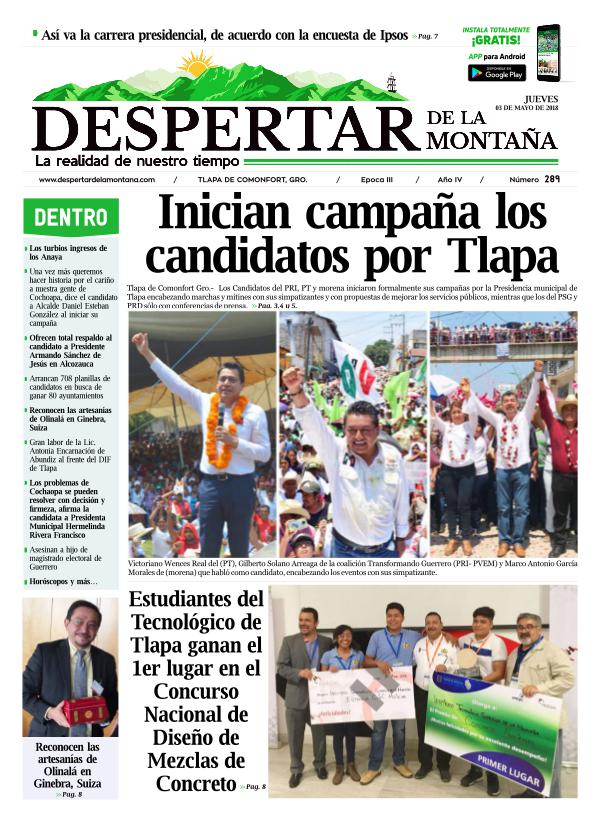 Despertar de la Montaña Edición 289