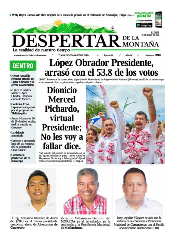 Despertar de la Montaña Edición 293