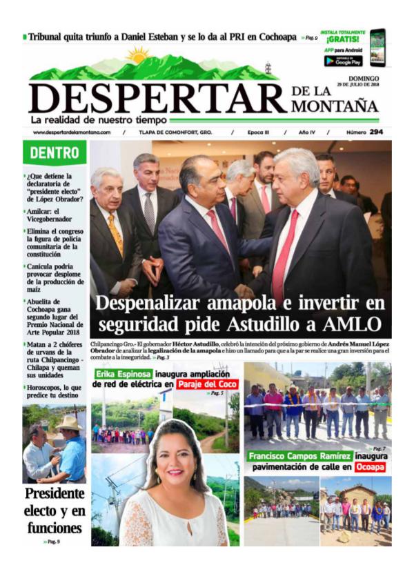 Despertar de la Montaña Edición 294