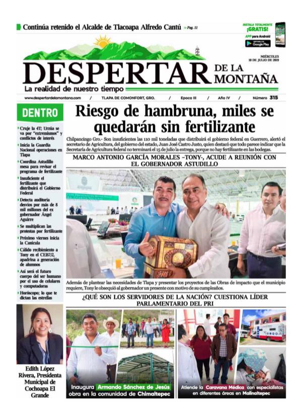 Despertar de la Montaña Edición 315