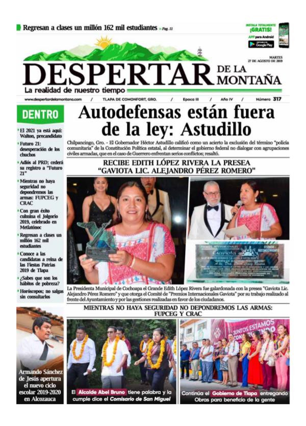 Despertar de la Montaña Edición 317