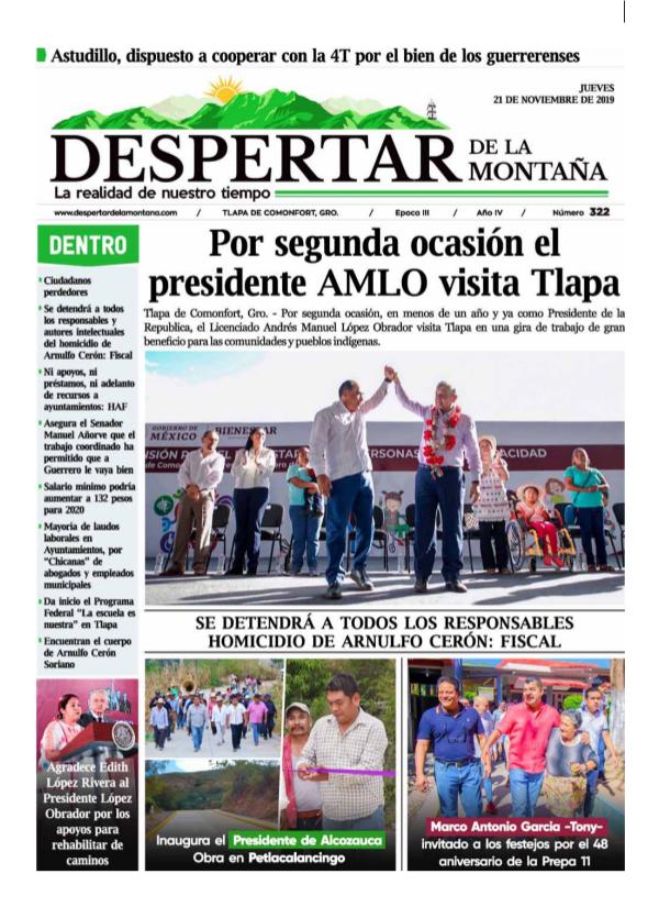 Despertar de la Montaña Edición 322