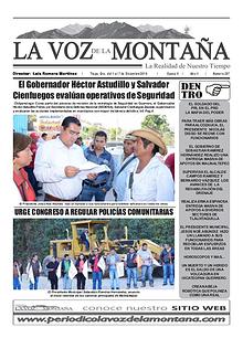 Periódico - La Voz de la Montaña