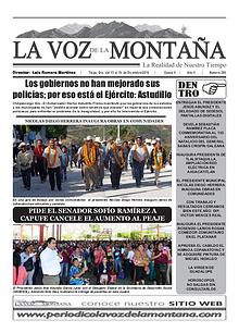 Periódico - La Voz de la Montaña