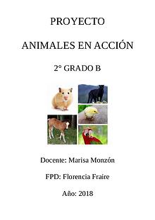 Animales en acción